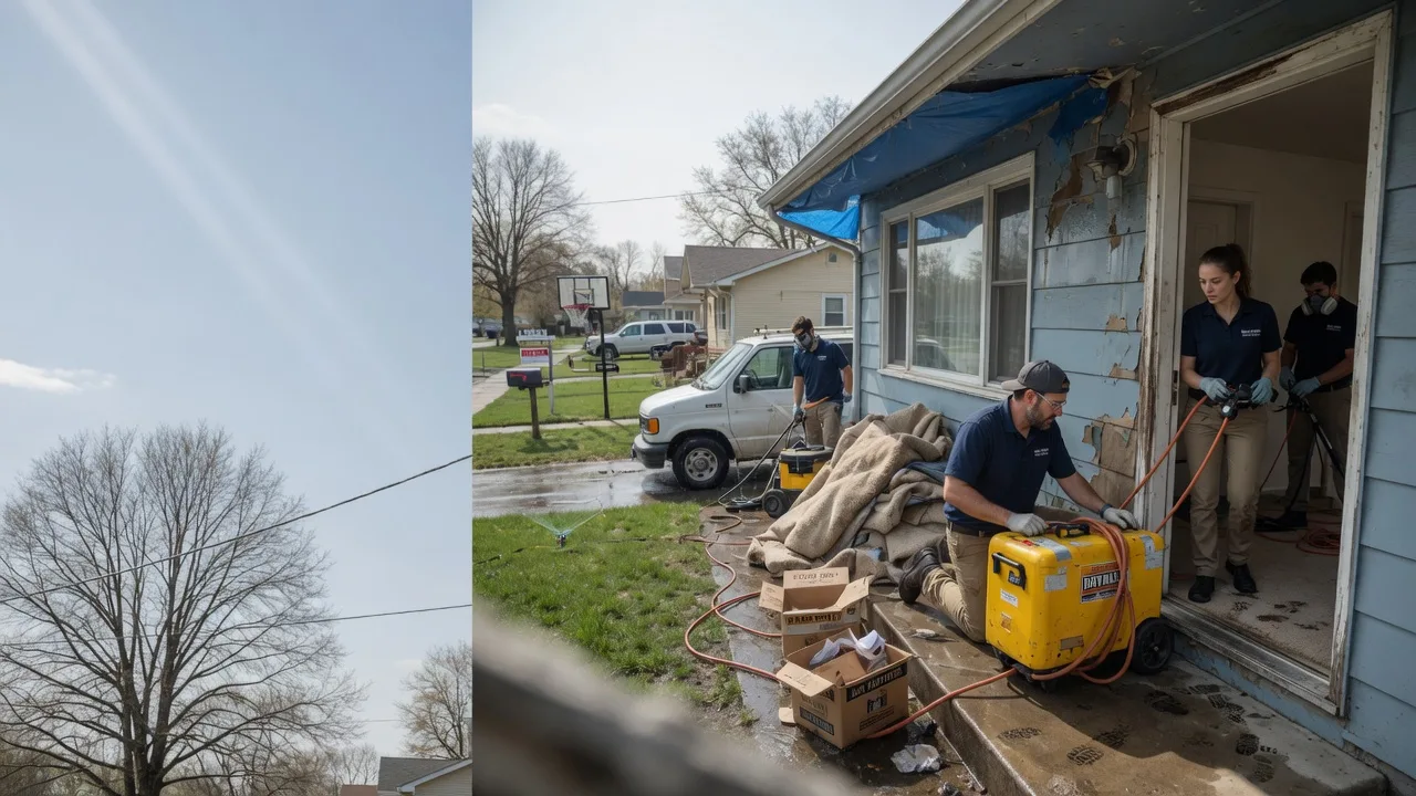 Basement Flood Cleanup in Madisonville, KY near me